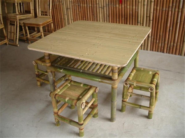 竹桌椅5
